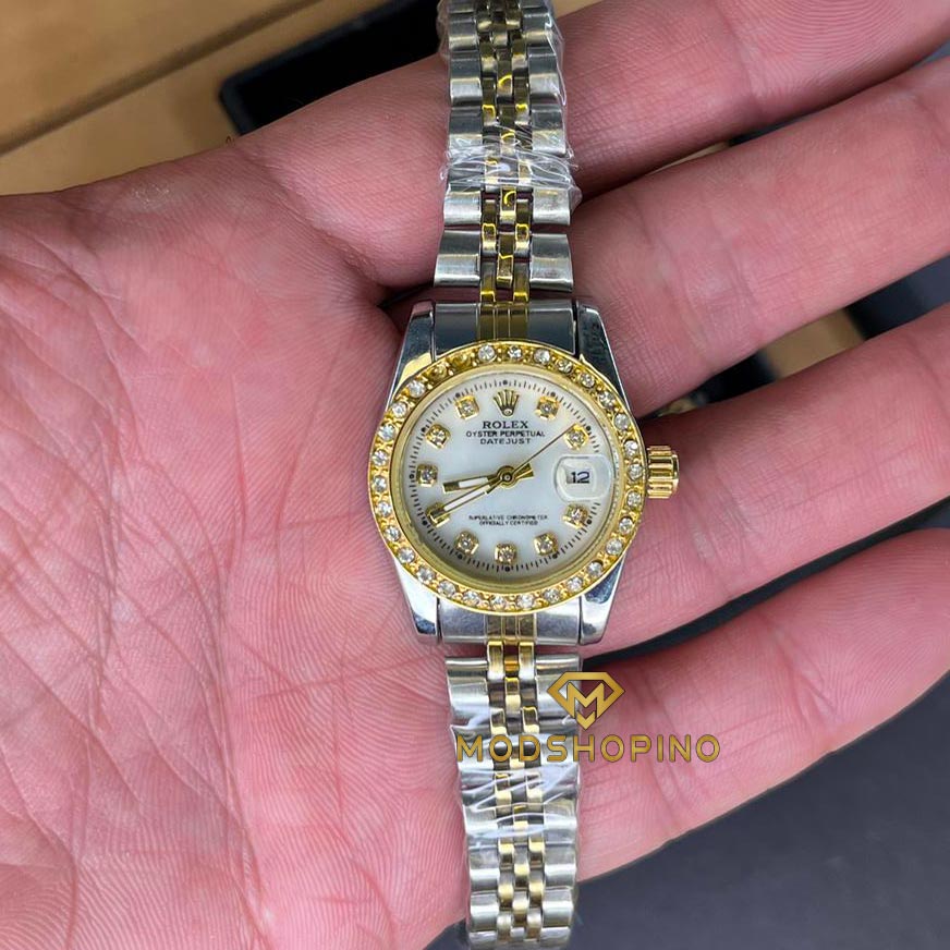 saat-rolex-negindar-zanane1 عکس ساعت رولکس زنانه نگین دار
