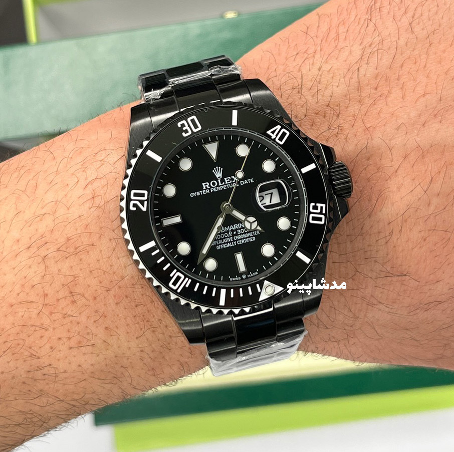 rolex-submariner-black1 ساعت مچی رولکس ساب مارینر مشکی