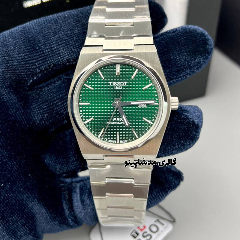 Tissot-PRX-Green-Watch ساعت تیسوت PRX سبز
