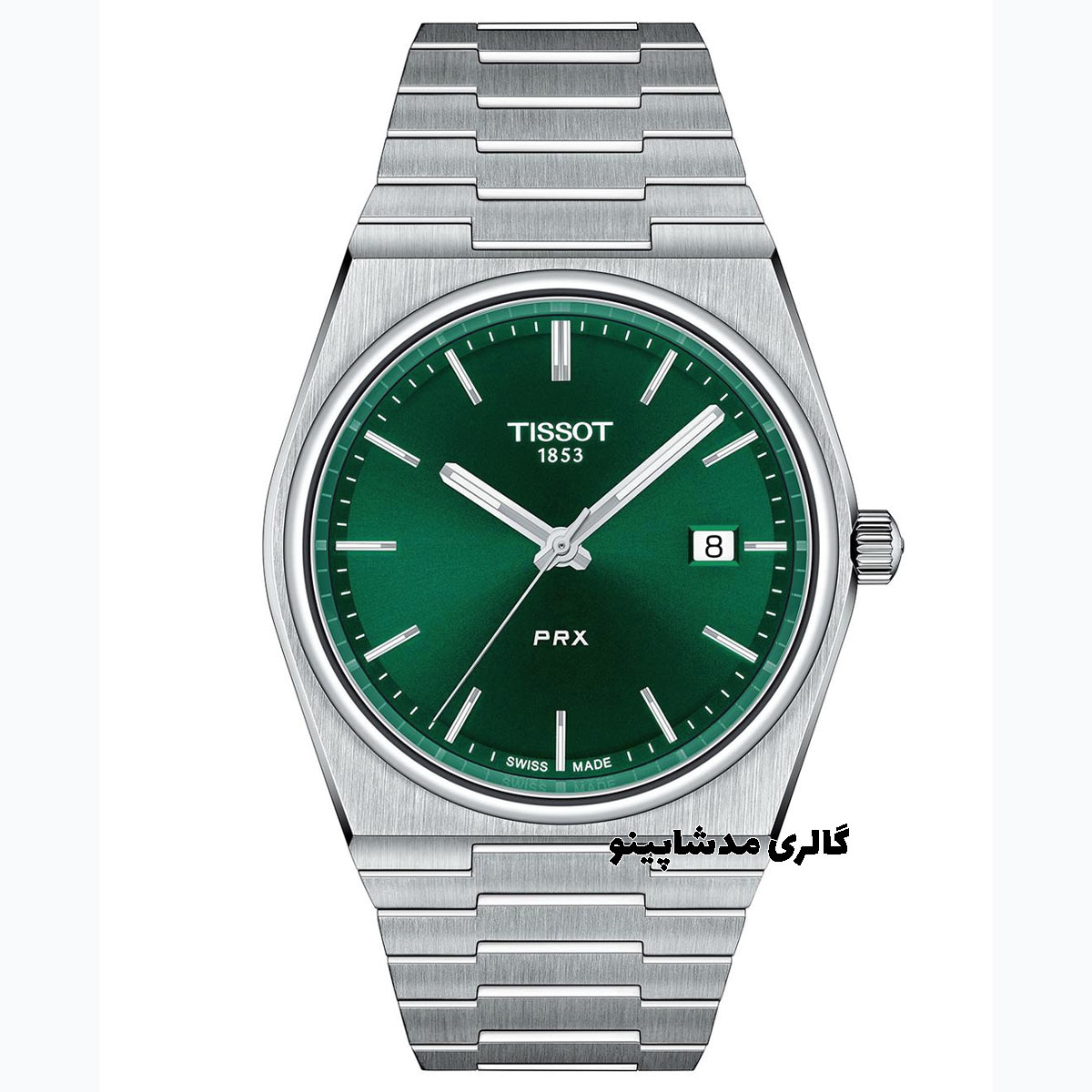Tissot-men's-green-dial-watch-1 ساعت تیسوت صفحه سبز مردانه
