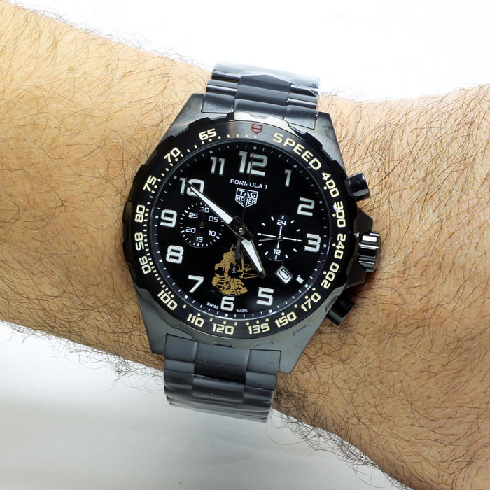 TAG-Heuer-formula-1-full-black ساعت تگ هویر فرمول 1 تمام مشکی