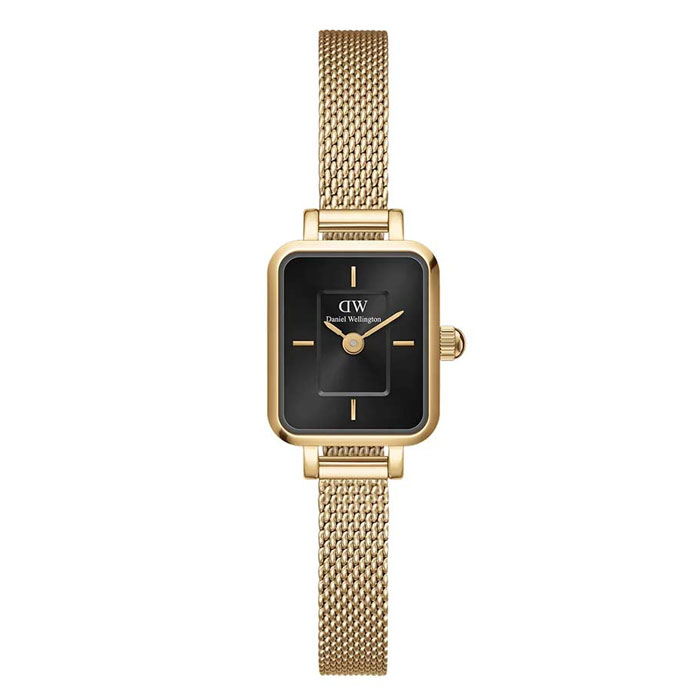 daniel-wellington-white-black ساعت دنیل ویلینگتون زنانه صفحه مشکی