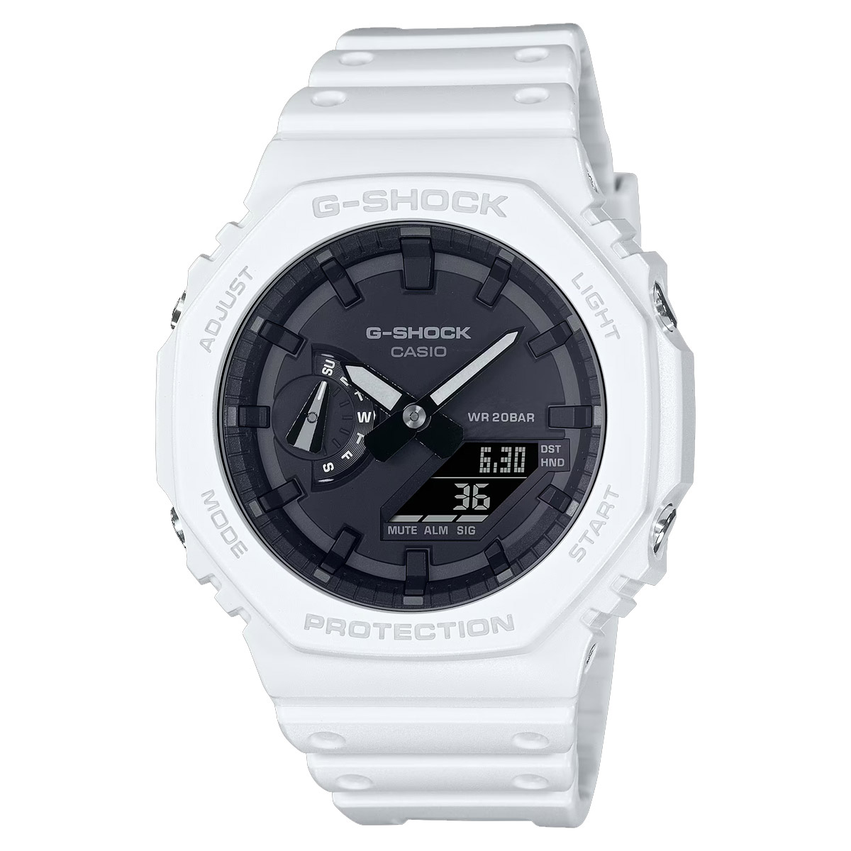 gshock-black-dial1 ساعت جی شاک سفید صفحه مشکی
