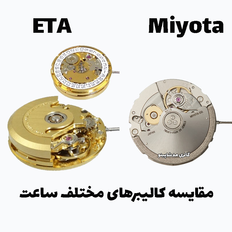 راهنمای کامل انواع موتورهای ساعت مچی