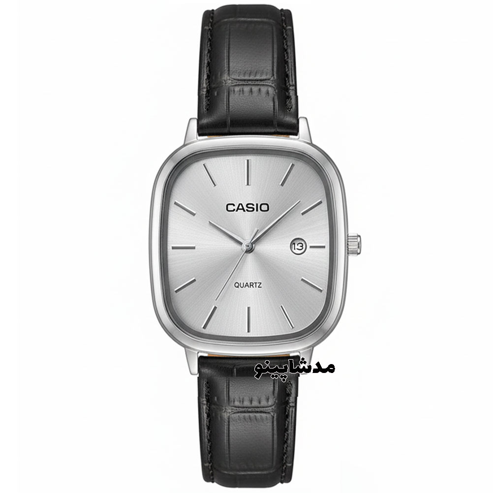 casio-old-money-balck-leather-strap4 ساعت کاسیو اولدمانی مردانه بند چرمی