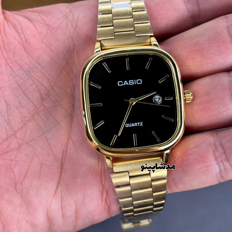 casio-oldmoney-gold-black-dial-for-men12 ساعت کاسیو اولدمانی مردانه طلایی صفحه مشکی
