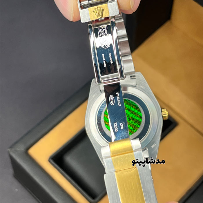 lock-of-rolex-datejust-automatic-gold-dial2 قفل ساعت رولکس